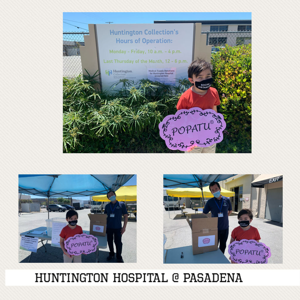 Donation to Huntington Hosptial on 4/24/20
