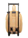 Kid's Giraffe Rolling Backpack with Removable Plush