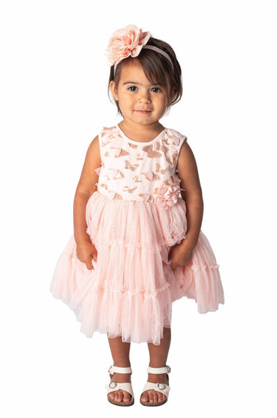 Popatu butterfly hot sale tulle dress