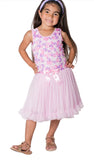 Little Girl's Butterflies Tutu Dress