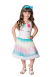 Little Girl's Rainbow Unicorn Tutu Dress