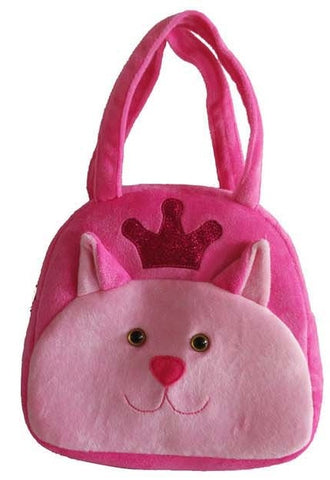 Princess Cat Plush Purse