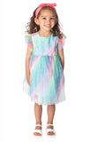 Baby Girl's and Little Girl's Rainbow Tulle Dress