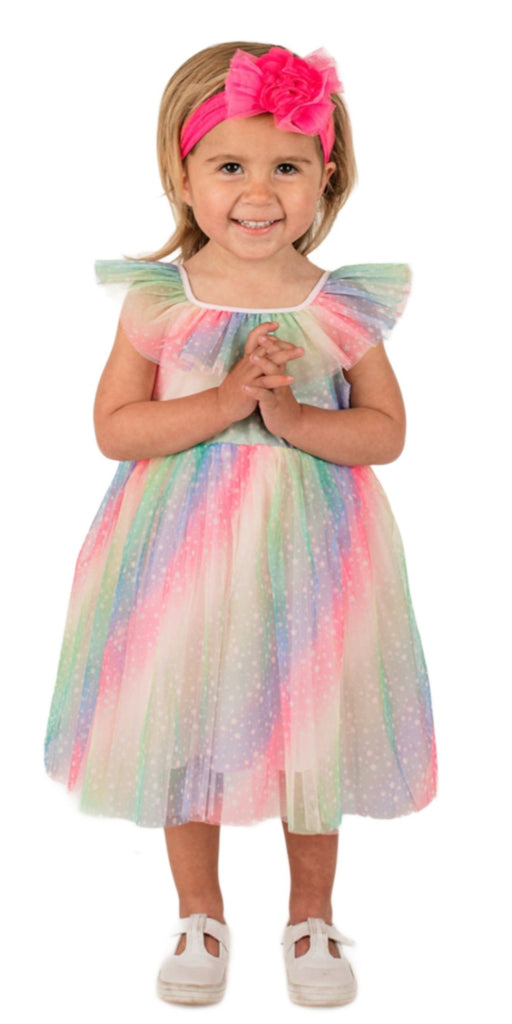 Baby Girls Rainbow Tulle Dress