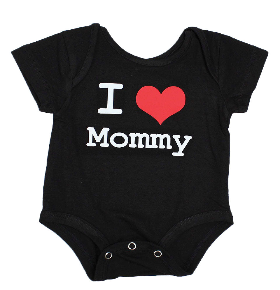 Baby "I Love Mommy" Baby Bodysuit