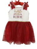 Baby Girl's & Little Girl's "Daddy's Little Valentine" Dress
