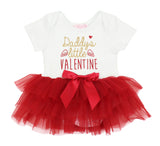 Baby Girl's & Little Girl's "Daddy's Little Valentine" Dress