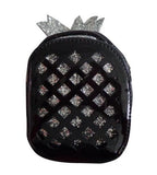 Silver Glitter Pineapple Cross-body Purse