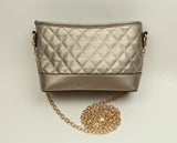 Bronze Quilted Purse