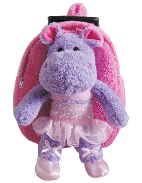 Popatu Kid's Tie Dye Unicorn Rolling Backpack Removable Plush