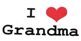 Baby "I Love Grandma" Baby Bodysuit