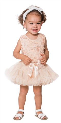 Popatu Baby Girls Ivory Tutu Dress - Popatu