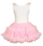 Popatu Little Girls Birthday Princess Ruffle Dress - Popatu