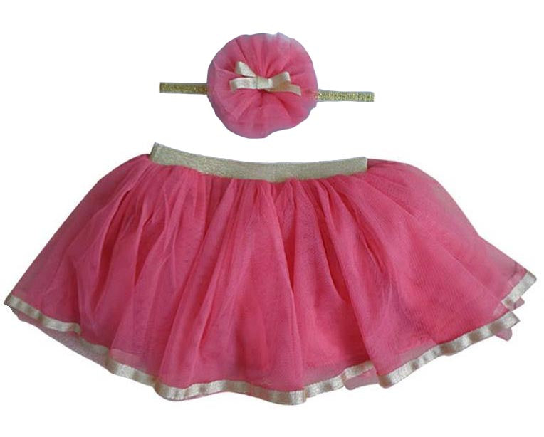 Baby Girls Tutu and Headband Set