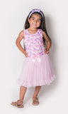 Little Girl's Butterflies Tutu Dress
