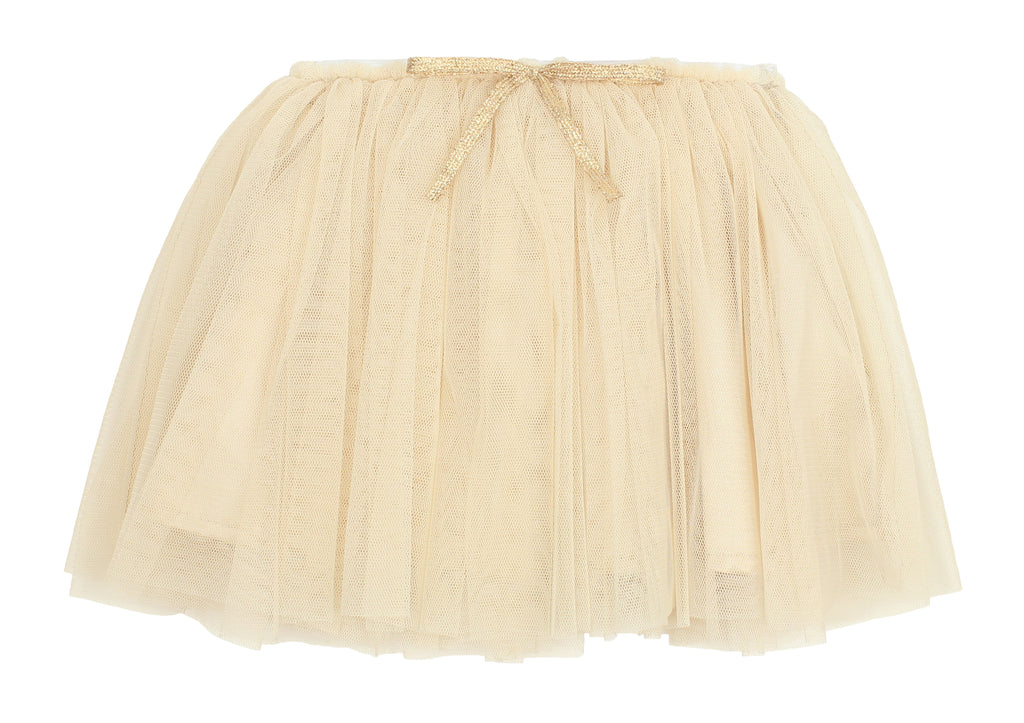 Baby Girls Ivory Tulle Skirt