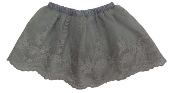 Little Girls Embroidered Skirt