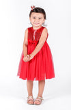 Little Girls Big Bow Tulle Dress-