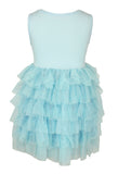 Popatu Blue Sequin Dress - Popatu