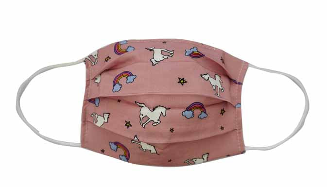 Unicorn Fabric Face mask (Adult/Child) - Popatu pageant and easter petti dress