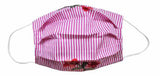 Adult- Hotpink Floral Fabric Face Mask - Popatu pageant and easter petti dress