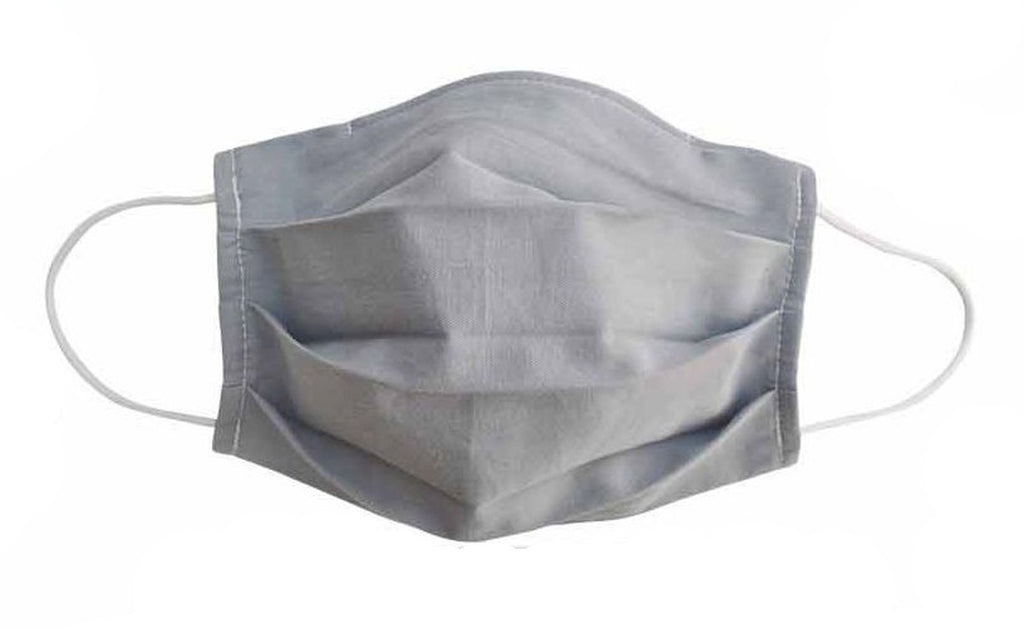 Grey Fabric Face Mask (Adult/Child Sizes) - Popatu pageant and easter petti dress
