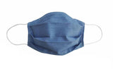 Dark Blue Fabric Face Mask (Adult/Child) - Popatu pageant and easter petti dress
