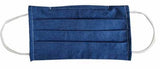 Dark Blue Fabric Face Mask (Adult/Child) - Popatu pageant and easter petti dress