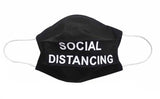 Social Distancing Black Fabric Face Mask (Adult/Child) - Popatu pageant and easter petti dress