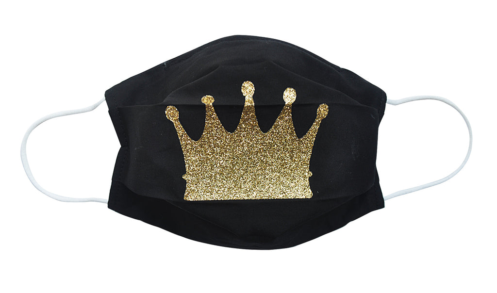 Crown Fabric Face Mask (Child/Adult) - Popatu pageant and easter petti dress
