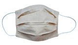 Ivory Fabric Face Mask-(Adult/Child Sizes) - Popatu pageant and easter petti dress