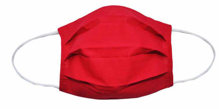 Red Fabric Face Mask-(Adult/Child Sizes) - Popatu pageant and easter petti dress