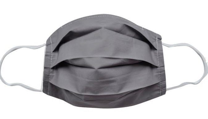 Adult-Grey Fabric Face Mask - Popatu pageant and easter petti dress