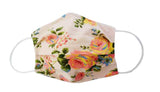FloraL Fabric Face Mask (Adult/Child Sizes) - Popatu pageant and easter petti dress