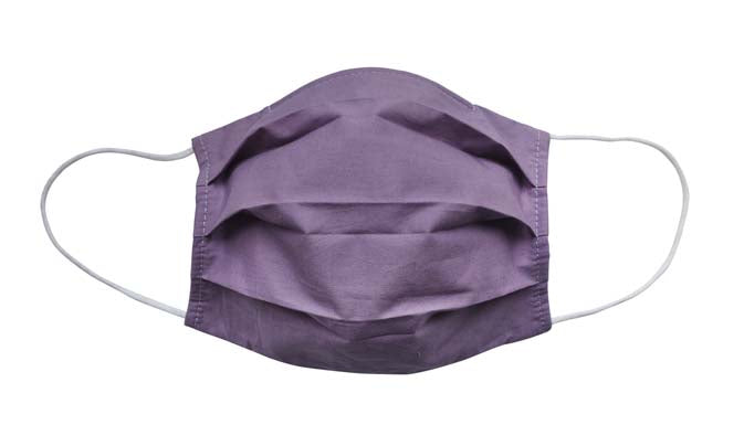 Voilet Fabric Face Mask (Adult/Child) - Popatu pageant and easter petti dress