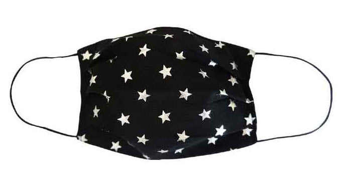 Shinning Stars Fabric Face Mask (Adult/Child) - Popatu pageant and easter petti dress