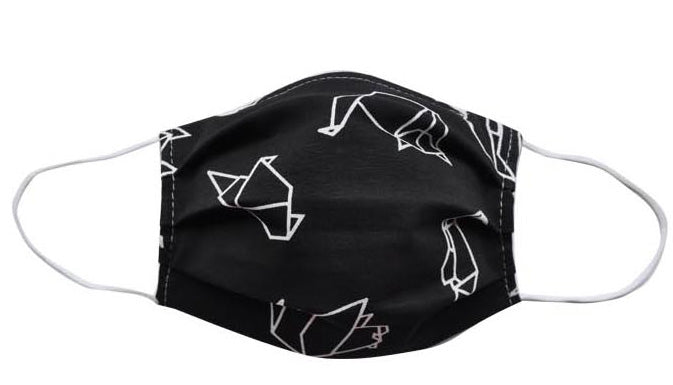 Paper Origami Fabric Face Mask (Adult/Child Sizes) - Popatu pageant and easter petti dress