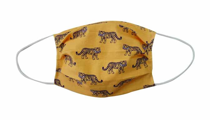 Tiger Fabric Face Mask (Adult/Child) - Popatu pageant and easter petti dress