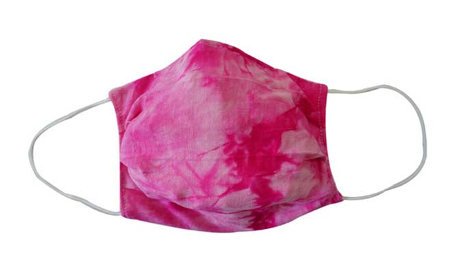 TieDye Fabric Face mask (Adult/Child) - Popatu pageant and easter petti dress