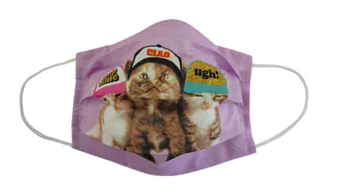 Kitty Fabric Face Mask (Adult/Child)