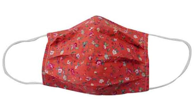 Flower Fabric Face Mask (Adult/Child) - Popatu pageant and easter petti dress