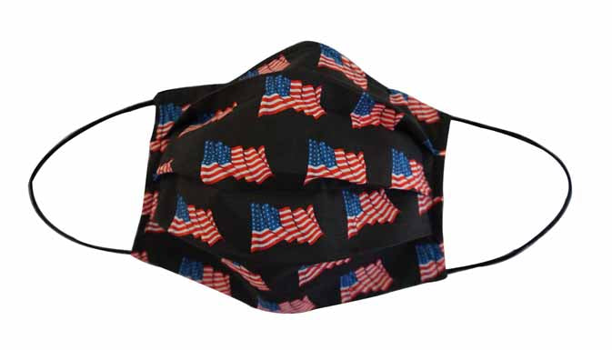 USA FLAG Fabric Face Mask (Adult/Child) - Popatu pageant and easter petti dress