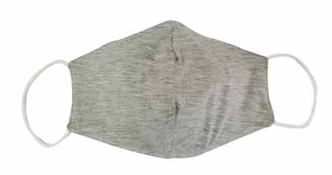 Bamboo Fabric Face Mask-GREY (Adult/Child)