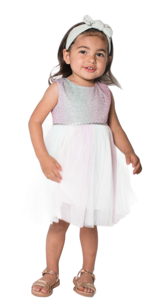 Baby Girl's Rainbow Tulle Dress