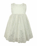 Little Girl's Tulle Dress with Faux Fur Bolero
