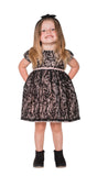 Baby Girl's & Little Girl's Black Lace Dress