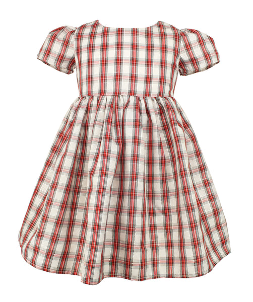 Baby Girl s Little Girl s Red Check Dress Popatu