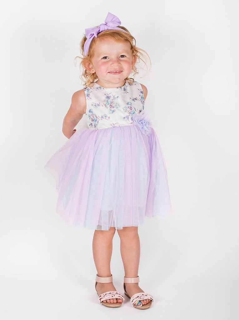Baby Girls Lavender Tulle Dress