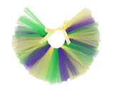 Pawpatu Mardi Gras Inspired Handcrafted Tulle Tutu for Pets