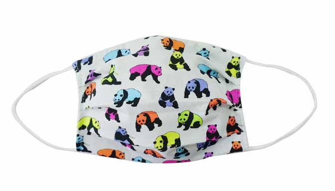 Panda Fabric Face Mask (Adult/Child) - Popatu pageant and easter petti dress